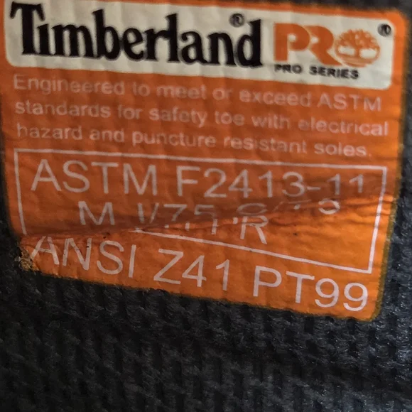 Timberland PRO Men's Brown Work Boots - Picture 7 of 9